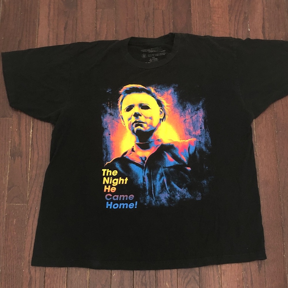 Black Halloween Graphic T-Shirt